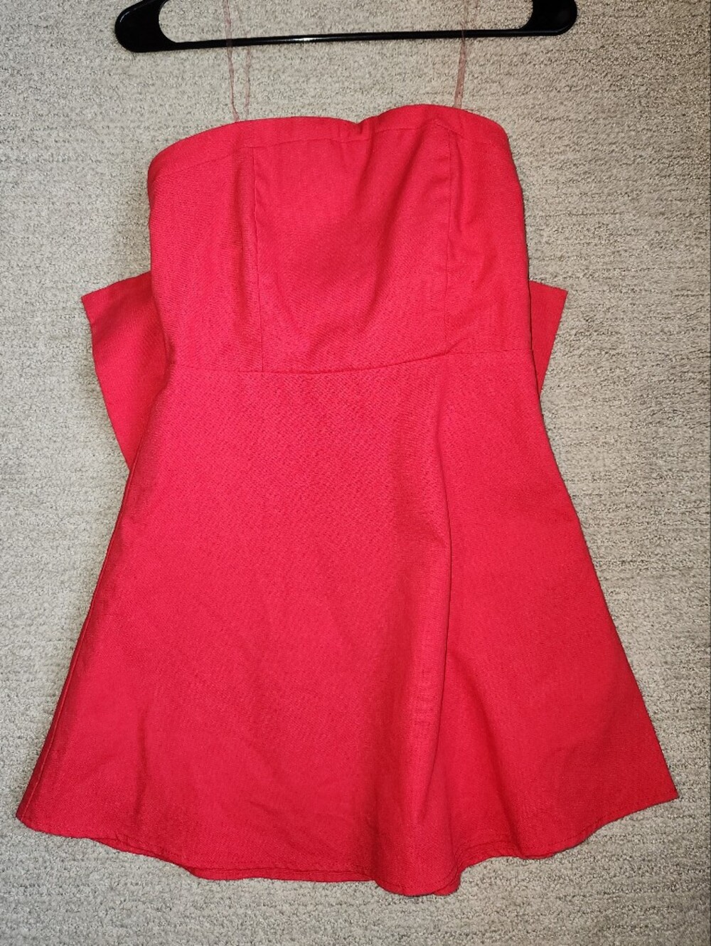 Altar'd State Red Strapless Dress - Picture 3 of 4
